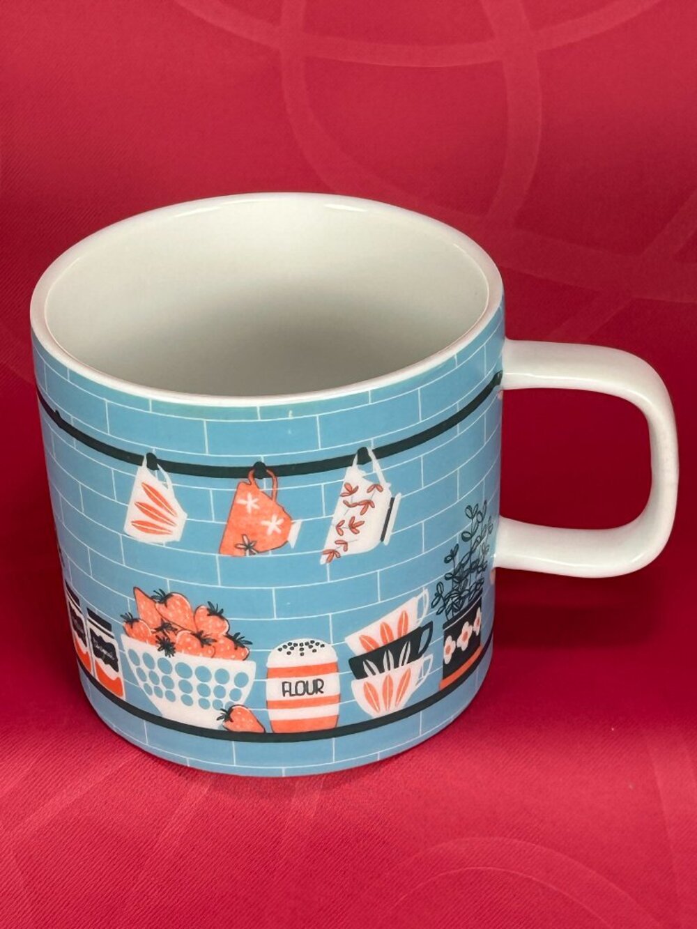 Colorful TYPHOON coffee mug